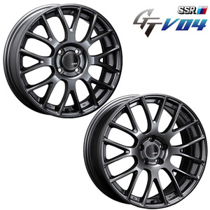 送料無料 SSR GTV 04 8.5J-19 +45 5H-114.3 (19インチ) 5H114.3 8.5J+45【1本単品 新品】