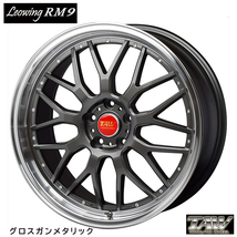 送料無料 トライアルファ TAW Leowing RM9 8J-19 +45 5H-114.3 (19インチ) 5H114.3 8J+45【4本セット 新品】_画像1