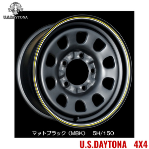 送料無料 トラストジャパン RED LINE U.S.Daytona 4x4 8J-17 +35 5H-150 (17インチ) 5H150 8J+35【2本セット 新品】