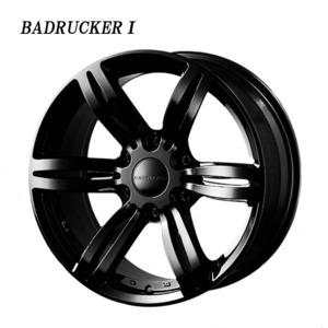 送料無料 ラブラーク 415 COBRA BADRUCKER 1 6.5J-17 +38 6H-139.7 (17インチ) 6H139.7 6.5J+38【2本セット 新品】