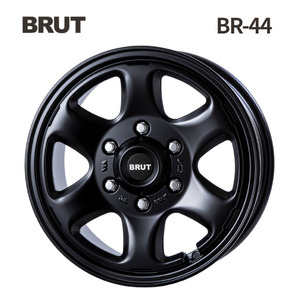 送料無料 ブルート BR-44 6.5J-16 +38 6H-139.7 (16インチ) 6H139.7 6.5J+38【1本単品 新品】