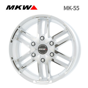 送料無料 MKW MK-55 6.5J-16 +35 6H-139.7 (16インチ) 6H139.7 6.5J+35【4本セット 新品】