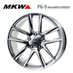 送料無料 MKW FG-5 Monolithic FORGED 10J-22 +51 5H-150 (22インチ) 5H150 10J+51【1本単品 新品】