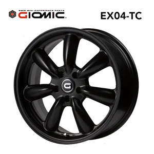 送料無料 ジオミック EX04-TC 7.5J-18 +50 5H-112 (18インチ) 5H112 7.5J+50【4本セット 新品】