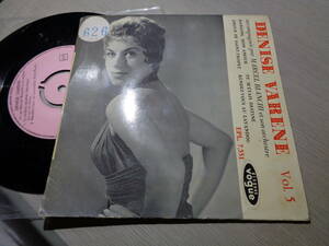 DENISE VARENE,MARCEL BIANCHI/DENISE VARENE Vol.5/DANSONS, MON AMOUR +3(FRANCE/vogue:EPL. 7.551 4TRACK COMPACT 7 EP