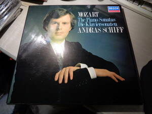 アンドラーシュ・シフ,ANDRAS SCHIFF/MOZART:THE PIANO SONATAS(DIE KLAVIERSONATEN)(UK/DECCA:D222D 6 NM 6LP BOX SET