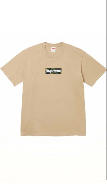 Supreme Box Logo Tee Khakiシュプリーム ボックス ロゴ (ボックスロゴ) Tシャツ カーキ