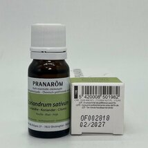 【即決】コリアンダー 10ml プラナロム PRANAROM アロマ 精油　(S)_画像2