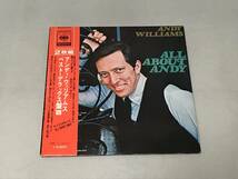 Andy Williams　アンディ・ウィリアムス　ベスト・デラックス盤　２枚組　10点以上の落札・同梱発送で送料無料_画像1