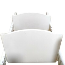 【人気カラー】STOKKE ストッケ　TRIPPTRAPP トリップトラップ　シリアル4 　木製ハイチェア　椅子　ホワイト　ベビーセット_画像10