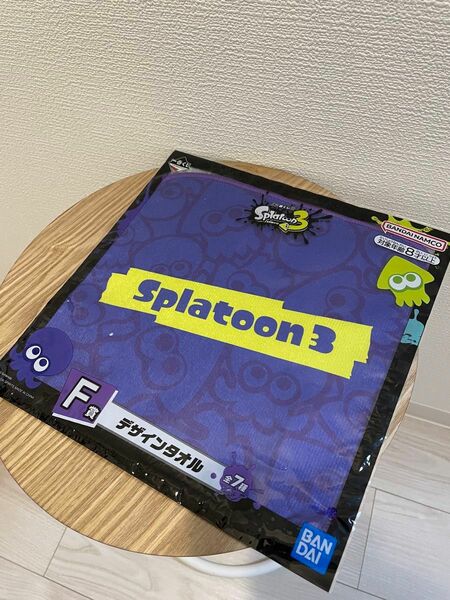 スプラトゥーン　一番くじ　デザインタオル