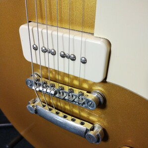 Epiphone エピフォン レスポールモデル '56 Gold Top Les Paul P-90? ソフトケース付の画像6