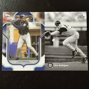 【セット】2023 TOPPS BLACK & WHITE Topps x J-Rod Julio Show Out Collection Alex Rodriguez アレックス・ロドリゲス イチロー