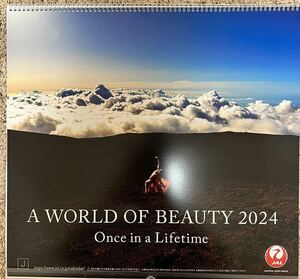 新品　JAL日本航空　One World of Beauty 2024年カレンダー