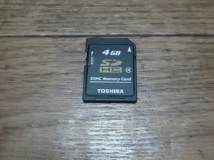 ★ 送料無料 TOSHIBA 東芝 SDメモリーカード 4GB SD-K04G SDHC Class4 ★