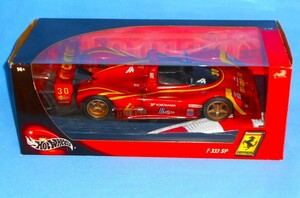 ER14/HotWHeels ホットホイールズ 1/18 29750 フェラーリ F333 SP -#30-完成品ミニカー