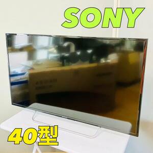 【1円スタート！動作確認・初期化済み！】SONY ソニー BRAVIA ブラビア 40型 フルハイビジョン 液晶テレビ KJ-40W730C 2017年製 / HSI524-B