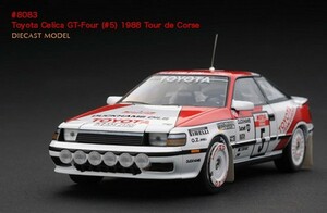  new goods not yet exhibition 1/43 hpi racing H pi- I racing TOYOTA Celica GT-Four Toyota Celica GT-Four 1988 WRC tool dokorus#5 8083