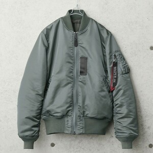 ALPHA INDUSTRIES アルファインダストリーズ WAIPER別注 TA0128 MA-1 フライトジャケット JAPAN FIT ミリタリー 未使用　サイズXL