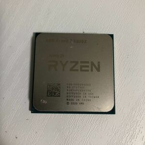 AMD CPU RYZEN 7 5800x 動作未確認 