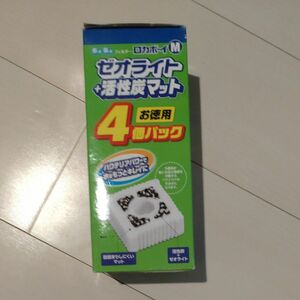 GEX ロカボーイM ゼオライト＆活性炭マット 4個パック