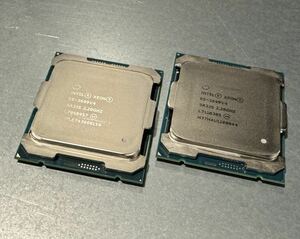 ★美品送無★2個セット Intel Xeon E5-2699 V4 SR2JS 22C44T LGA2011-3 2.2GHz Turbo 3.6GHz サーバー最適