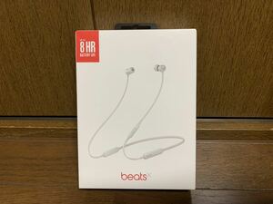 美品 BeatsX by dr.dre イヤホン ヘッドホン MTH62PA/A サテンシルバー ワイヤレスイヤホン ビーツ Apple Bluetooth AirPods アップル 