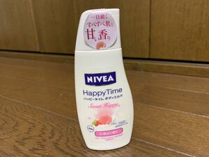  new goods unused ni Bear happy time Suite happy body milk body for milky lotion cream Kao skin care NIVEA