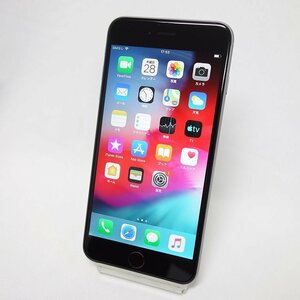 1円スタート 美品 iPhone 6 Plus 16GB グレー au NW利用制限○ バッテリー98％ インボイス対応可 デモ機 3日間保証 【T2-4-1228】兼H