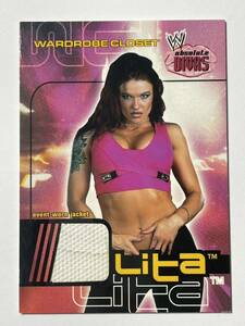 WWE リタ メモラビリアカード 2002 Fleer WWE Absolute Divas Event-worn shirt 女子プロレス トレーディングカード トレカ