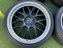 ◆ 希少！BLESTブレスト Euro Sport ユーロスポーツ ◆20x 8.5J+45/PCD:114.3/5穴◆4本 245/35R20 セルシオ,クラウン,アルファード等_画像4