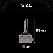 アウディ A5 S5 RS5(8T 8F) A6 S6 RS6(C6 4F) A8(D4 4H) SOLオリジナル 純正交換 ヘッドライト HID D3Sバルブ バーナー 35W 6000K 1年保証_画像8