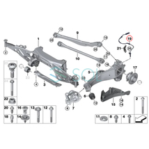 BMW MINI F54 F55 F56 F57 F60 リア スピードセンサー ABSセンサー 左右共通 ワン クーパー クーパーD クーパーS JCW 34526858467_画像3