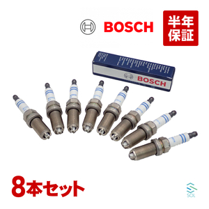 BOSCH スパークプラグ 8本セット 1台分 スーパー ポルシェ 911 カイエン パナメーラ 99917013090 99917012290 99917015190