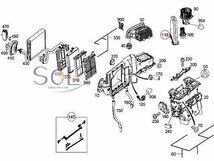 ベンツ W212 W207 X204 エアコンフィルター(コンビネーションフィルター) E250 E300 E350 E550 E63 GLK350 2128300318 出荷締切18時_画像2