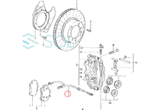 ポルシェ 911(996 997) ボクスター(986) フロント リア ブレーキパッドセンサー 99661236500 出荷締切18時_画像2