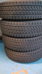 【即落札設定】195/80R15 107/105L ブリザック　VL1 中古　4本　スタッドレス 2019年製 195/80/15 BLIZZAK ハイエース キャラバン 