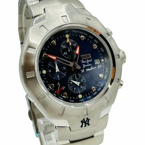 【未使用品】CITIZEN ニューヨークヤンキース 松井秀喜 メジャーリーグ 2003年モデル 2003本限定モデル シチズン クォーツ 腕時計 J59