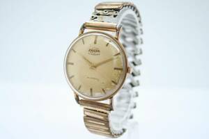 [ текущее состояние товар рабочее состояние подтверждено ]Vintage ENICAR Ultrasonic Hand-Winding 25 Jewels Hand-Winding Silver Dial Mensenika Ultra Sonic W390