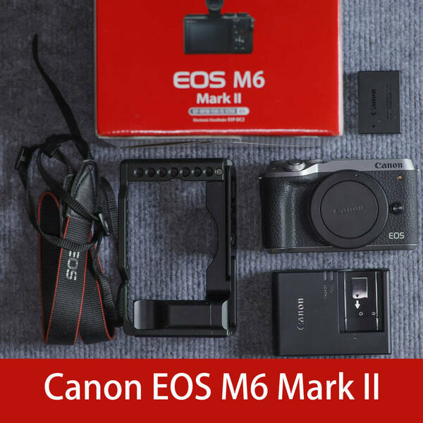 【送料無料】Canon EOS M6 Mark II ボディー EOS M6 MK2 +ケージ