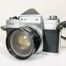 【訳アリ大特価】Konica コニカ FP LENS 1:1.8 f＝52mm カメラ 一眼レフカメラ フィルムカメラ_画像1