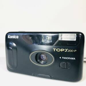 ★実用品★　コニカ Konica TOP'S 200-P コンパクトフィルム カメラ