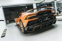 【FUTURE DESIGN】Lamborghini ランボルギーニ Huracan ウラカン EVO サイドスカート 本物DryCarbon ドライカーボン カスタム エアロ_画像4