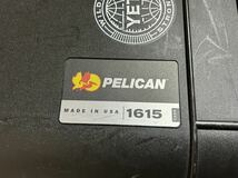 中古★送料無料★PELICAN AIR 1615 ブラック★ペリカン ハードケース スーツケース_画像9