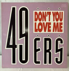 49ers Don't You Love Me【独盤/試聴検品済】90'/Electronic/Italo House/Hip-House 12inch シングル