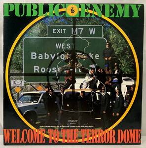 Public Enemy Welcome To The Terrordome【UK＆Europe盤/試聴検品済】80's/Hip-Hop/12inch シングル