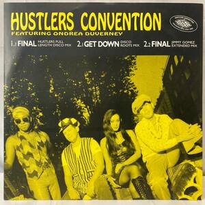 Hustlers Convention Featuring Ondrea Duverney Final Get Down【UK盤/試聴検品済】90's/Electronic/House/Disco/12inch シングル