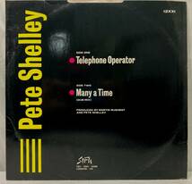  Pete Shelley Telephone Operator【UK盤/試聴検品済】90's/Electronic/Rock/Pop/Alternative Rock/Dub/Synth-pop/12inch シングル_画像2