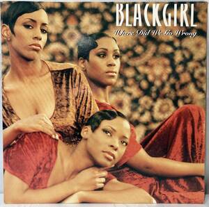 BLACKGIRL - WHERE DID WE GO WRONG【US盤/試聴検品済】90's/Hip Hop/RnB/Swing/12inch シングル