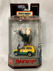 * unopened * Friday the 13th Jayson × crystal Ray k camp staff Jeep Matchbox made character car koreJa2_YPP